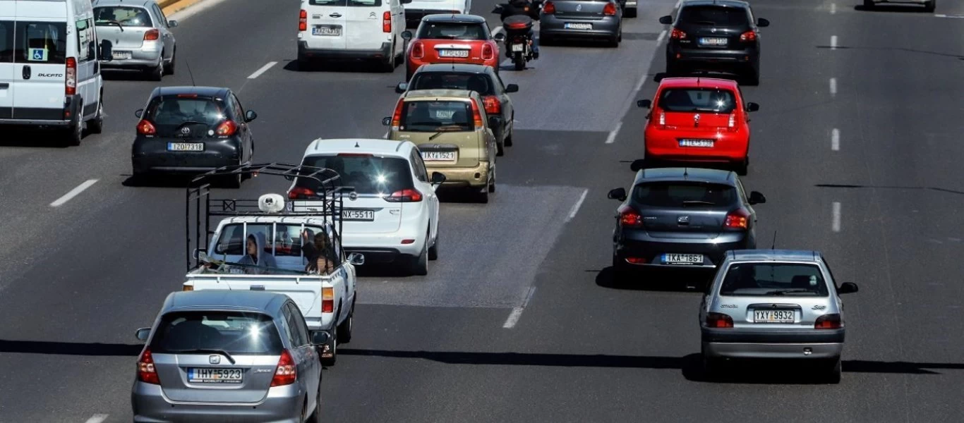 Δείτε σε ποιους δρόμους υπάρχει κίνηση - Τροχαίο επί της Αθηνών - Λαμίας (χάρτης)